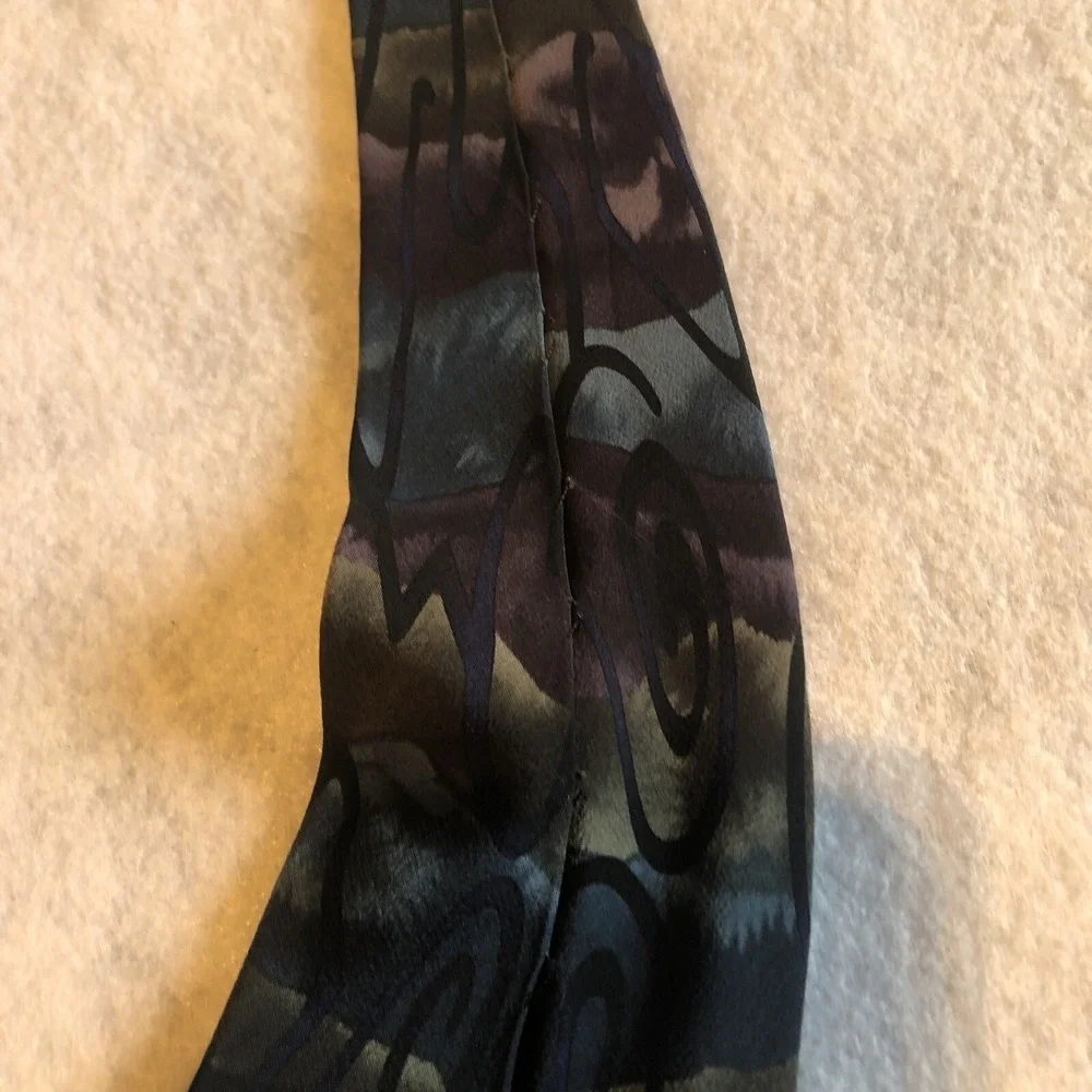 Grateful Dead Tie Electric 2 Sixth Set 100% Silk‎ multicolored Jerry Garcia
